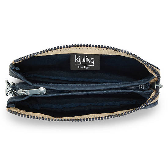 Plecaki Kipling Creativity Large Pouch Niebieskie | PL 1129DF